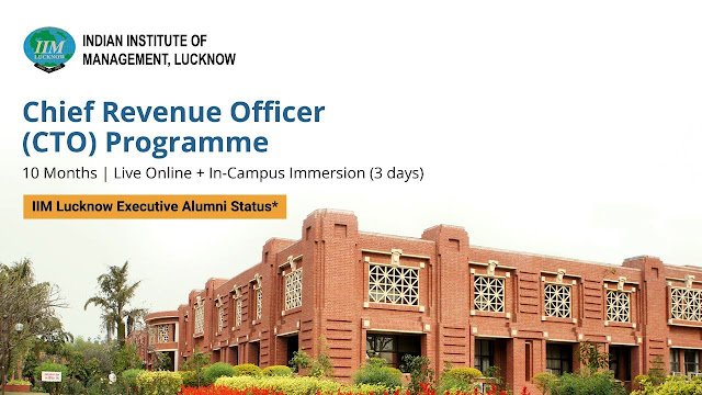 IIM Lucknow Launches Chief Revenue Officer Programme to Build Integrated Growth Leadership for India’s Evolving Economy